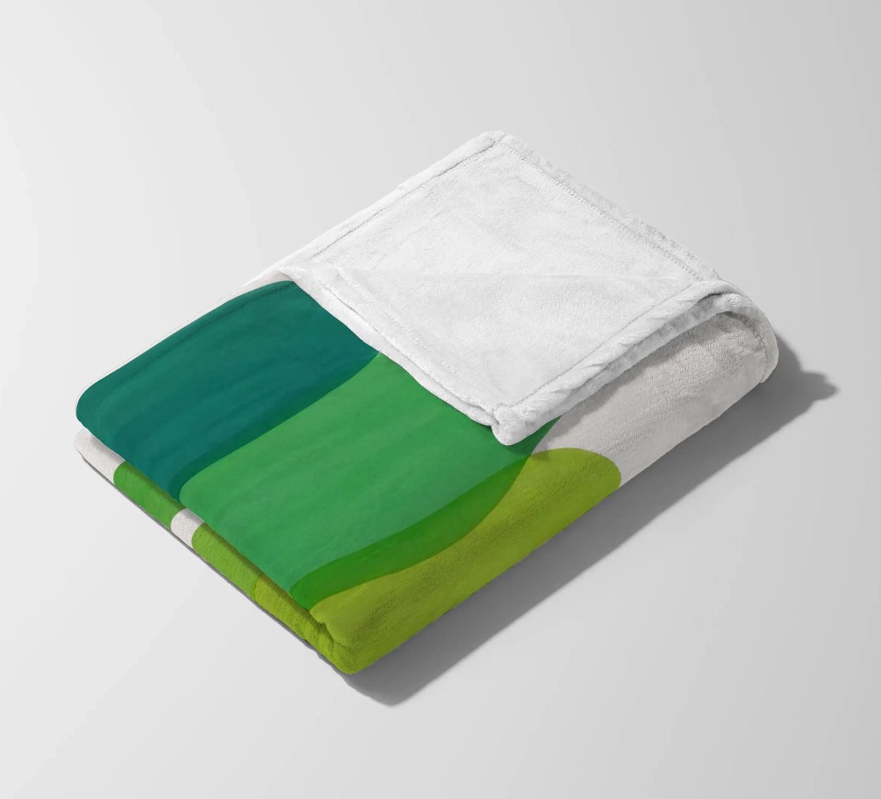 Organic Layers - Flow Form Series fleece blanket by SMPLE