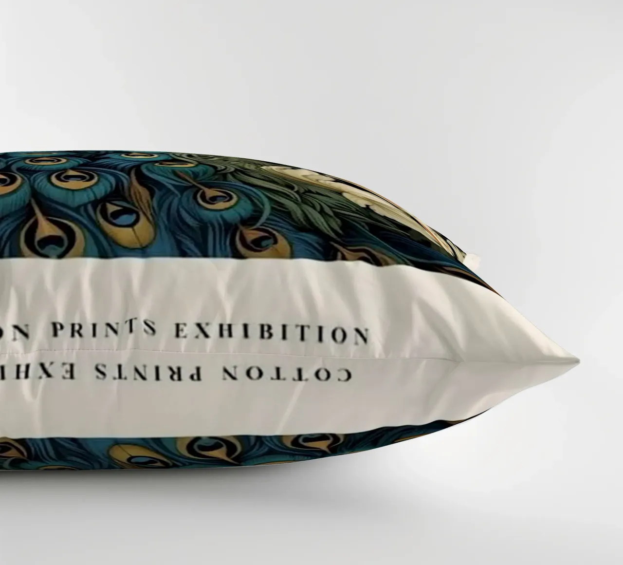 pfau und weiße rose william morris Kissen von komo store