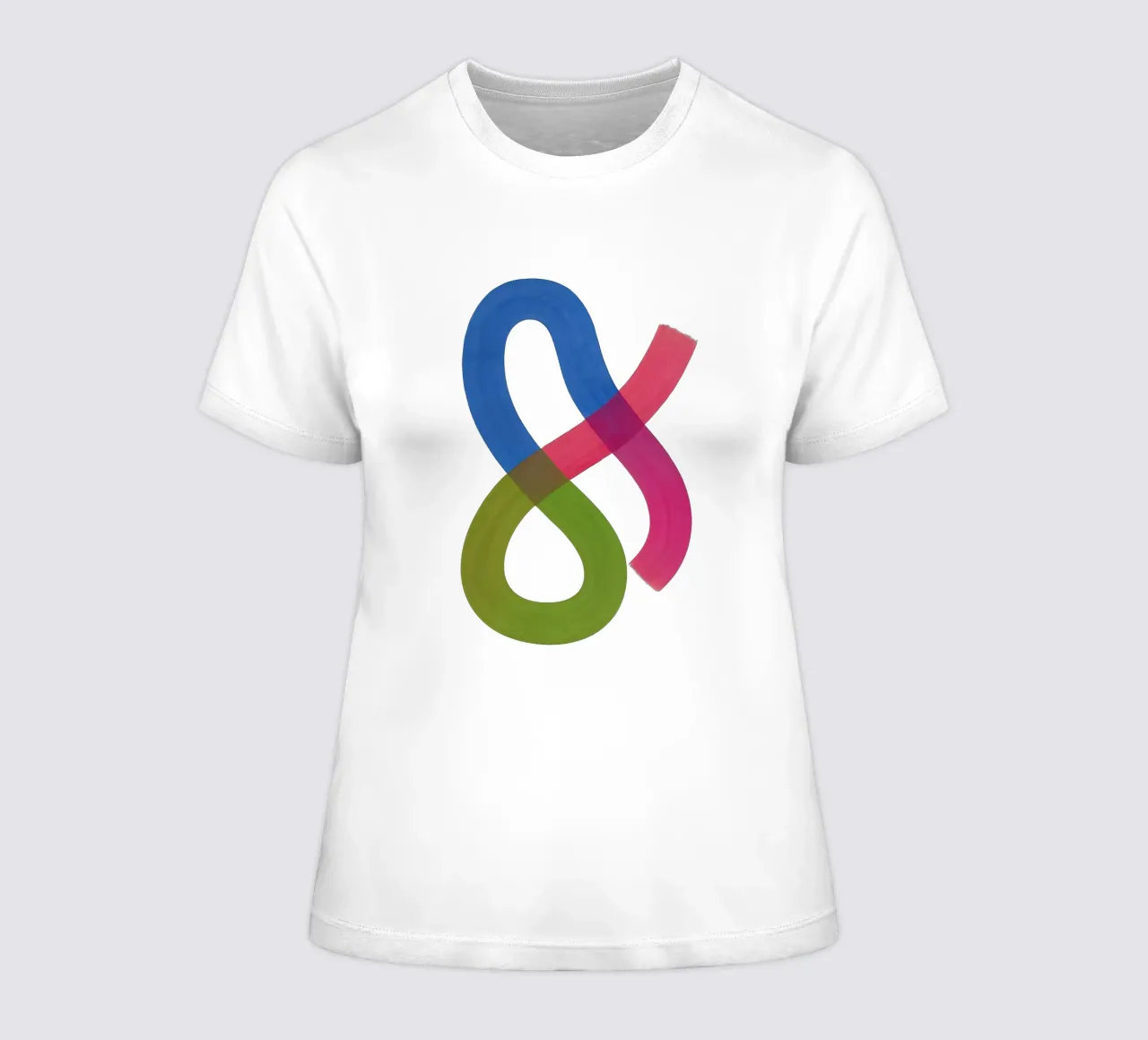 Color Continuum - Flow Form Series t-shirt da donna da SMPLE