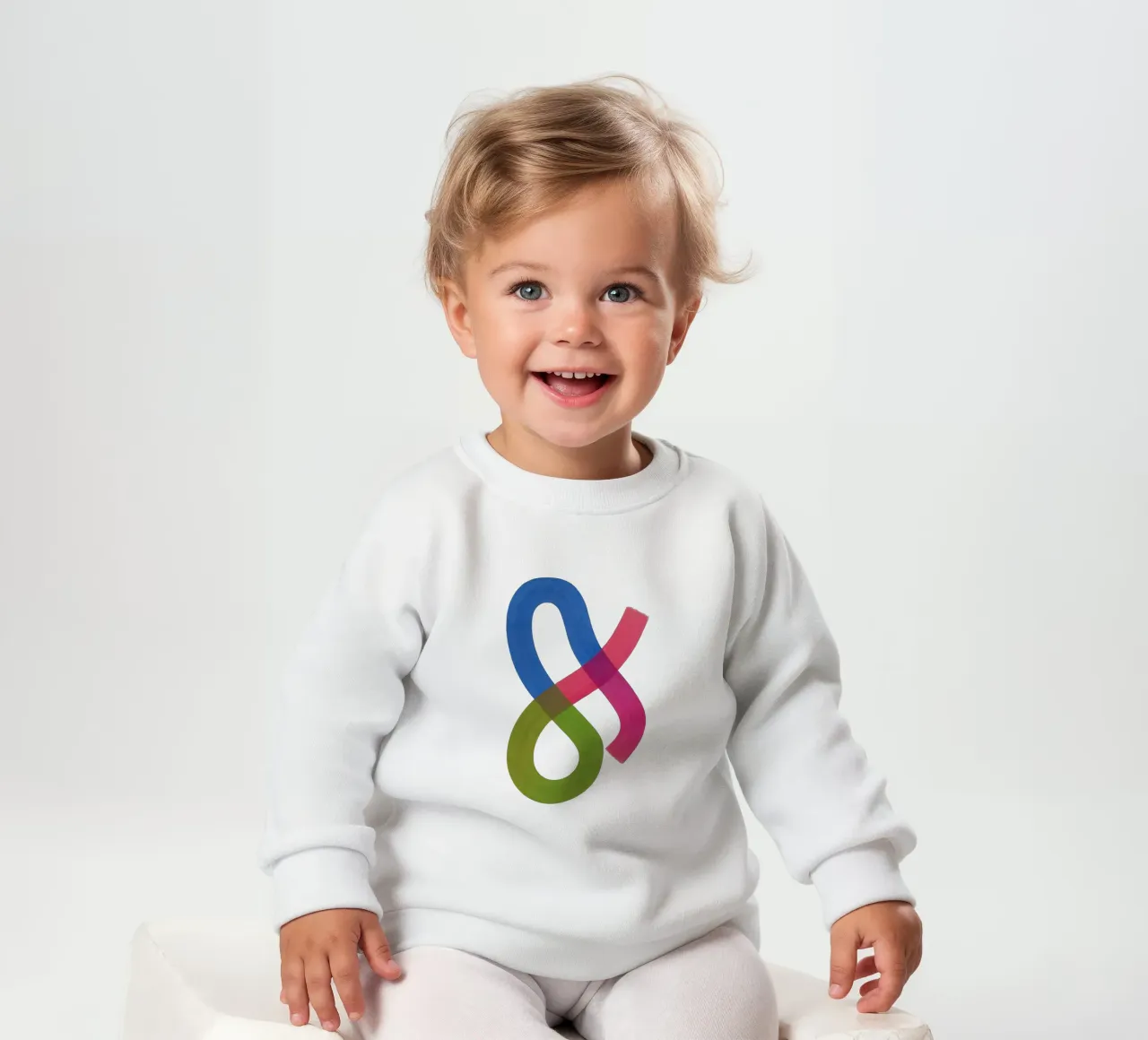 Color Continuum - Flow Form Series baby sweatshirt by SMPLE