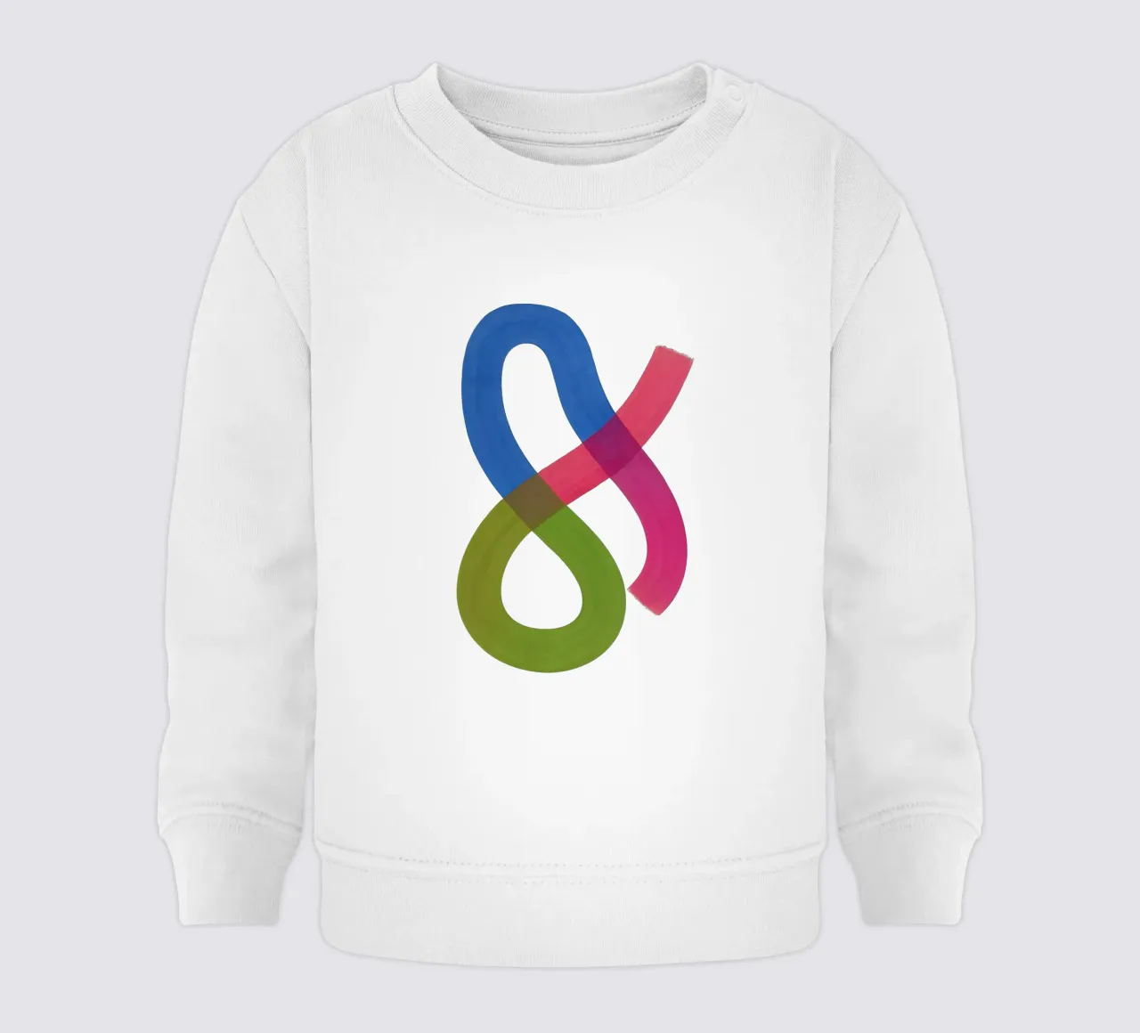 Color Continuum - Flow Form Series baby sweatshirt by SMPLE