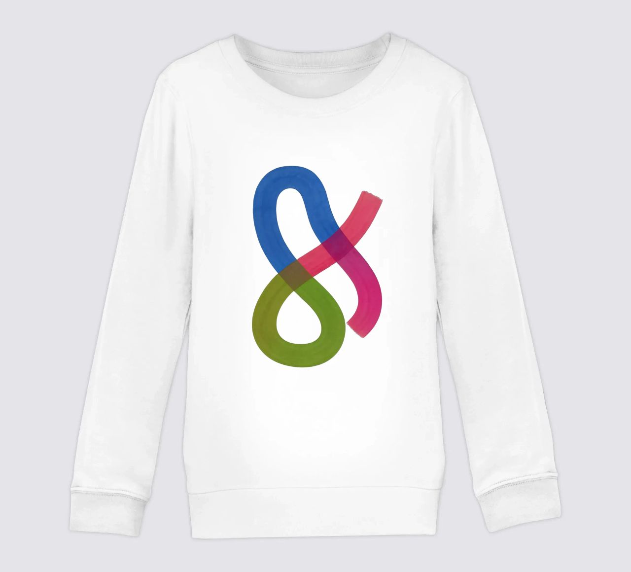 Color Continuum - Flow Form Series felpa bambino da SMPLE