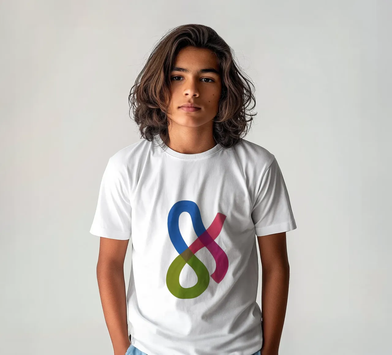 Color Continuum - Flow Form Series t-shirt bambini da SMPLE