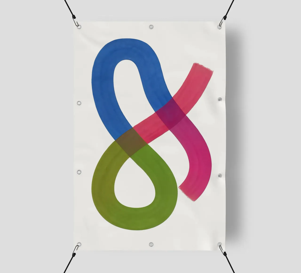 Color Continuum - Flow Form Series telo in pvc da SMPLE