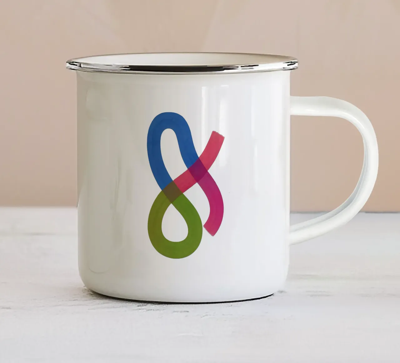 Color Continuum - Flow Form Series mug en émail de SMPLE