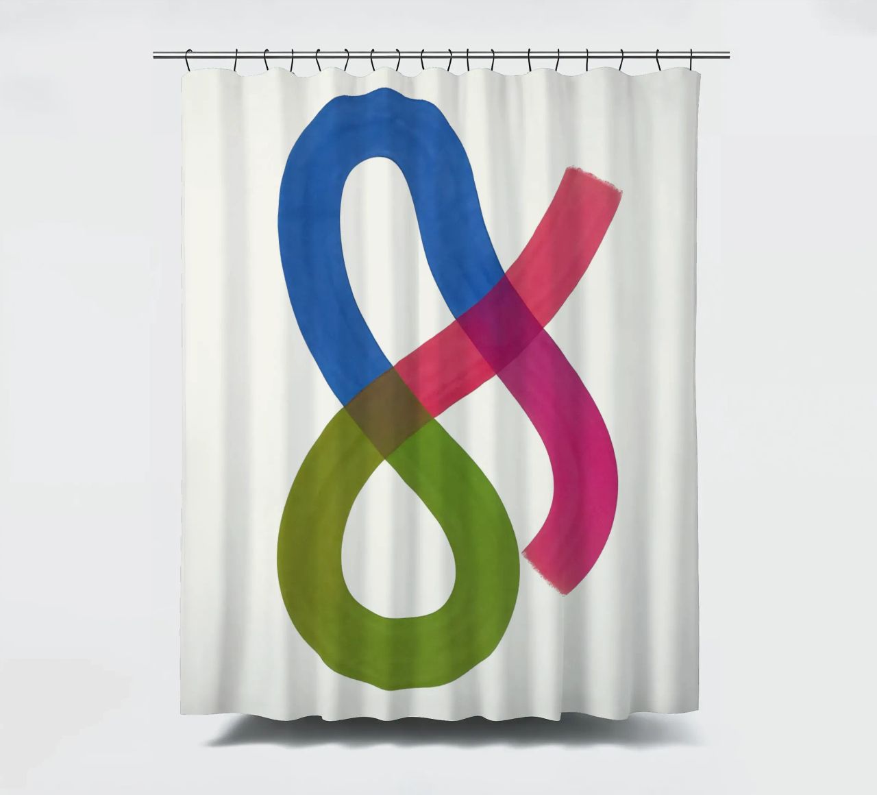 Color Continuum - Flow Form Series tenda da doccia da SMPLE