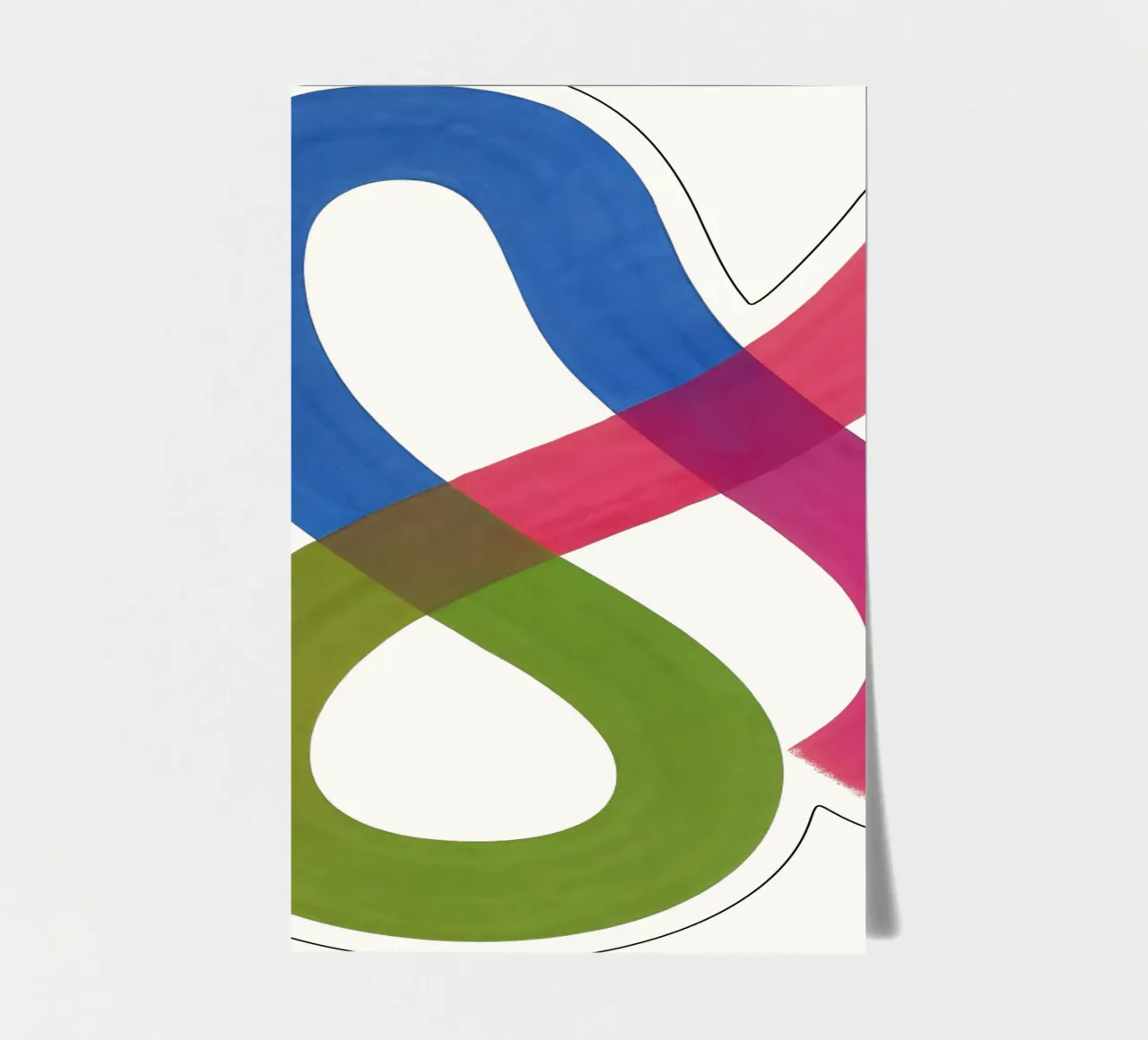 Color Continuum - Flow Form Series foglio adesivo da SMPLE