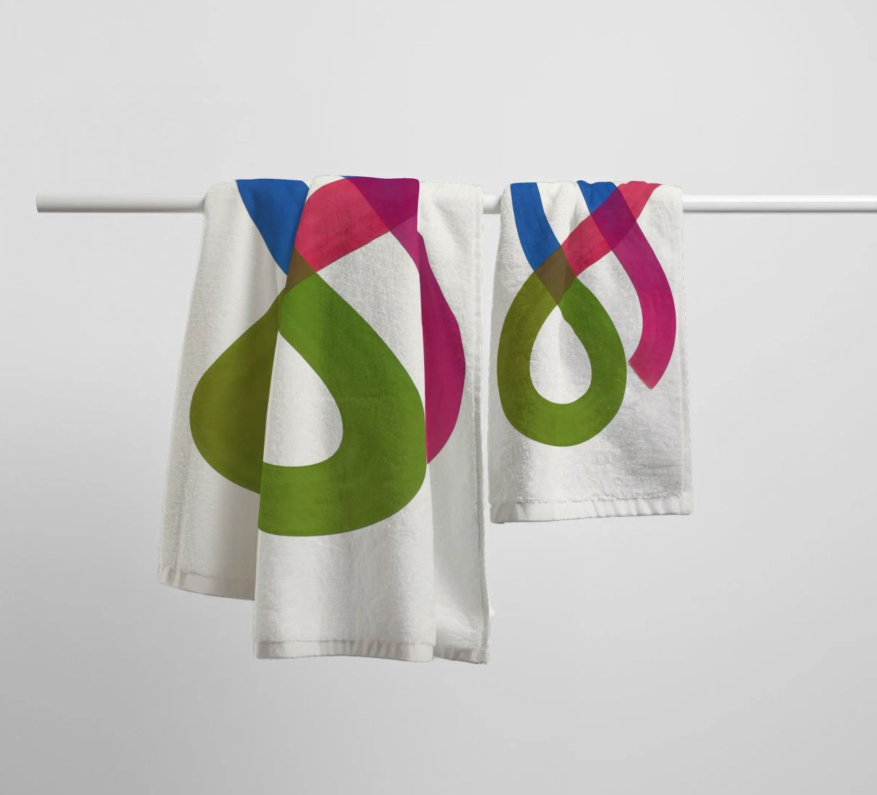 Color Continuum - Flow Form Series asciugamano da bagno da SMPLE