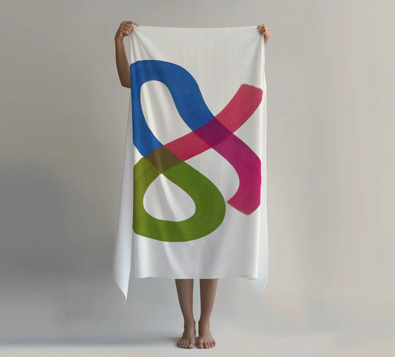 Color Continuum - Flow Form Series serviette de plage de SMPLE
