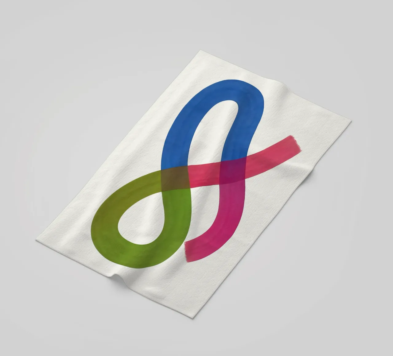 Color Continuum - Flow Form Series serviette de plage de SMPLE