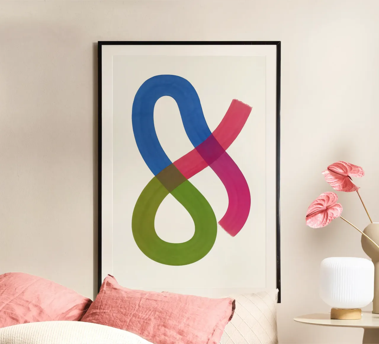 Color Continuum - Flow Form Series hahnemühle by SMPLE