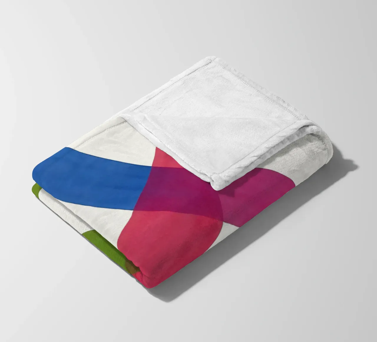 Color Continuum - Flow Form Series fleece blanket by SMPLE