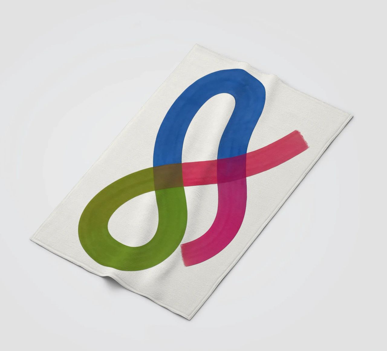 Color Continuum - Flow Form Series coperta in pile da SMPLE