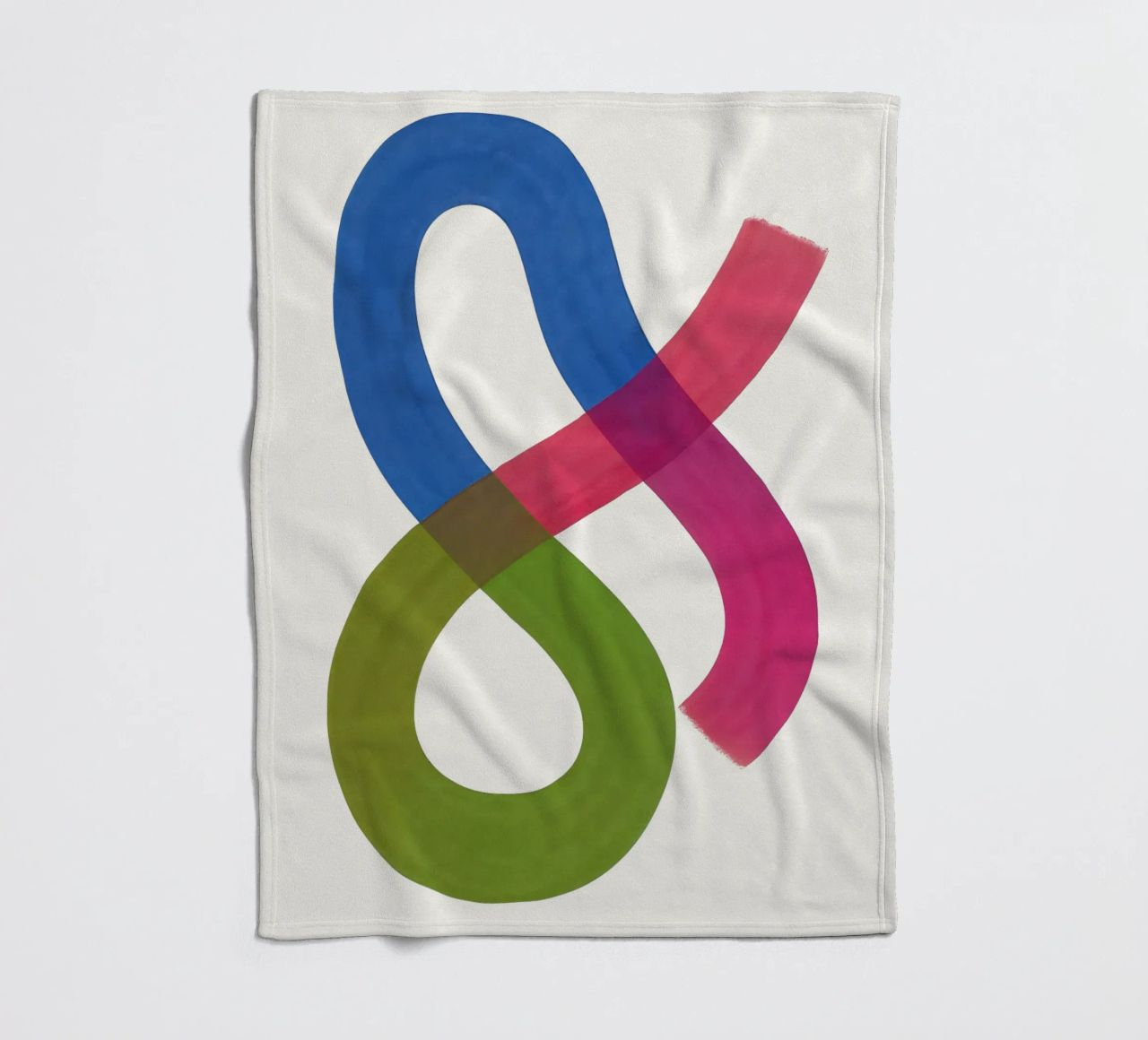 Color Continuum - Flow Form Series coperta in pile da SMPLE