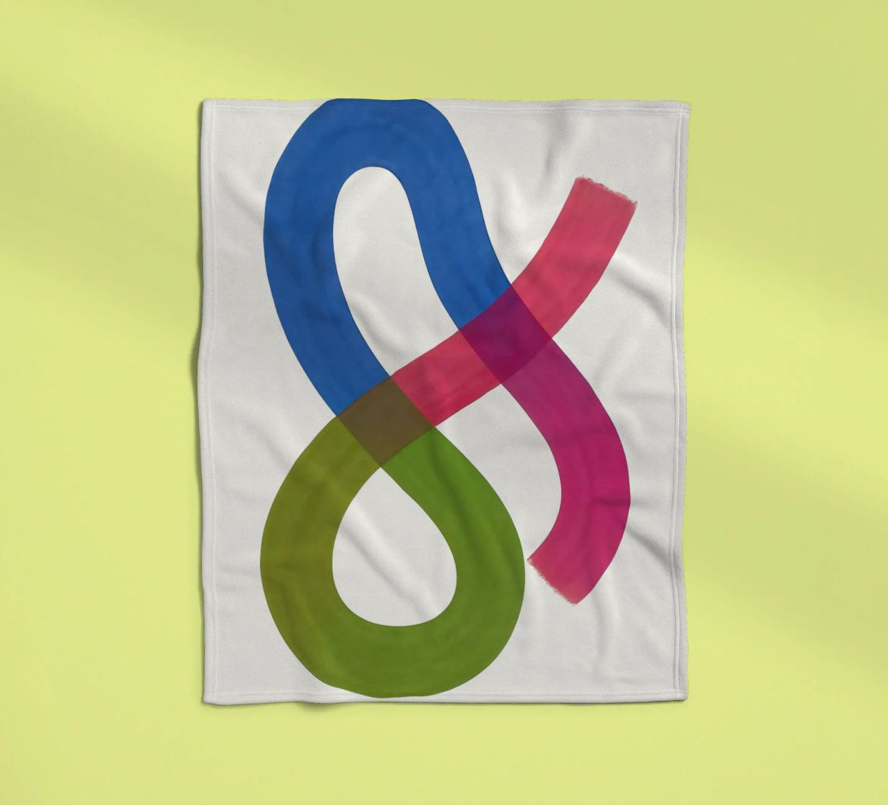 Color Continuum - Flow Form Series coperta in pile da SMPLE