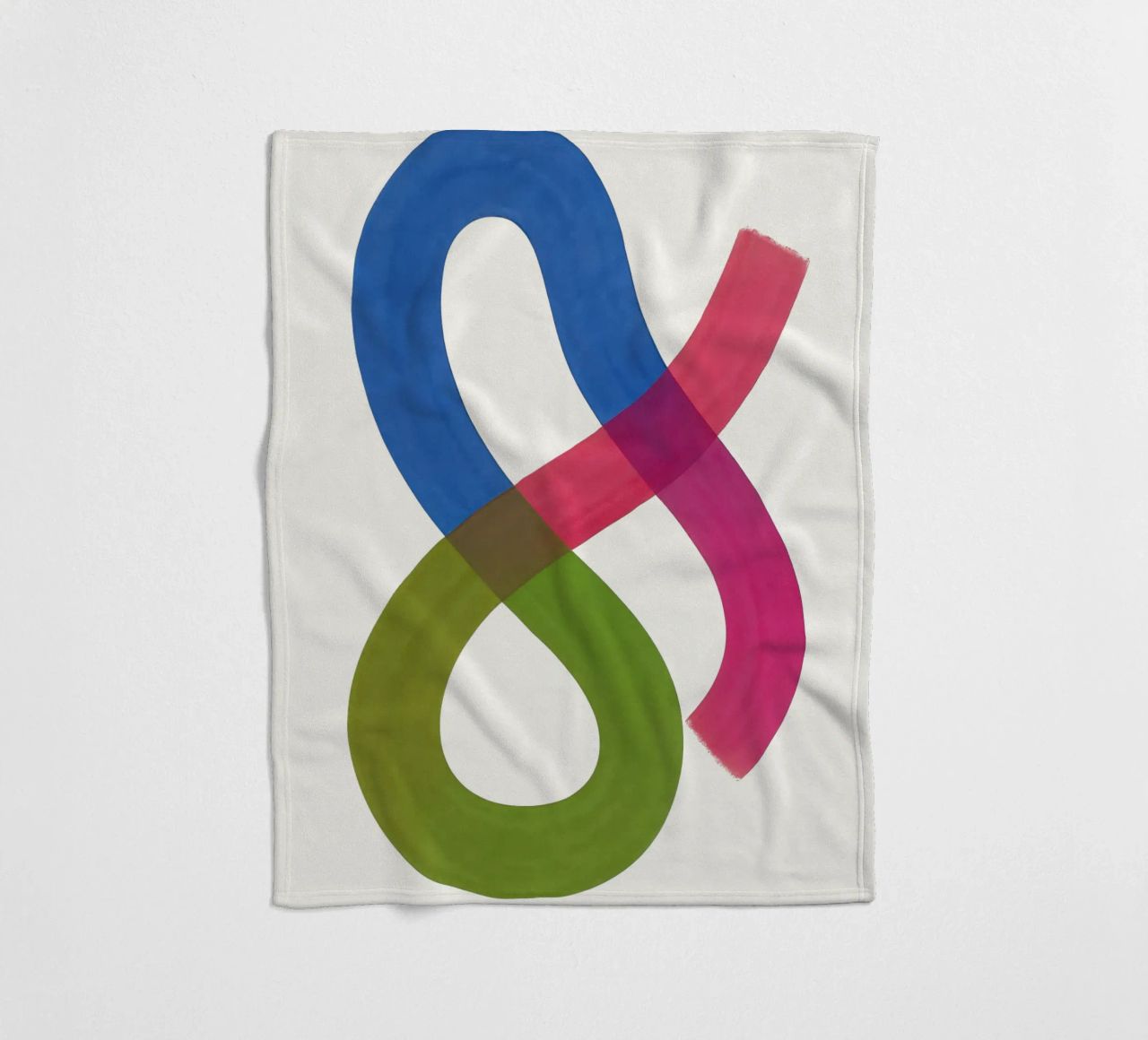 Color Continuum - Flow Form Series coperta in pile da SMPLE