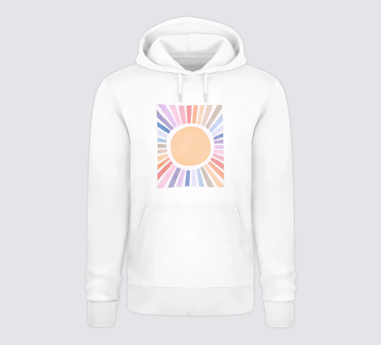 Soleil arc-en-ciel, impression soleil arc-en-ciel, art mural pour la chambre d'enfant sweat à capuche de Little Lola