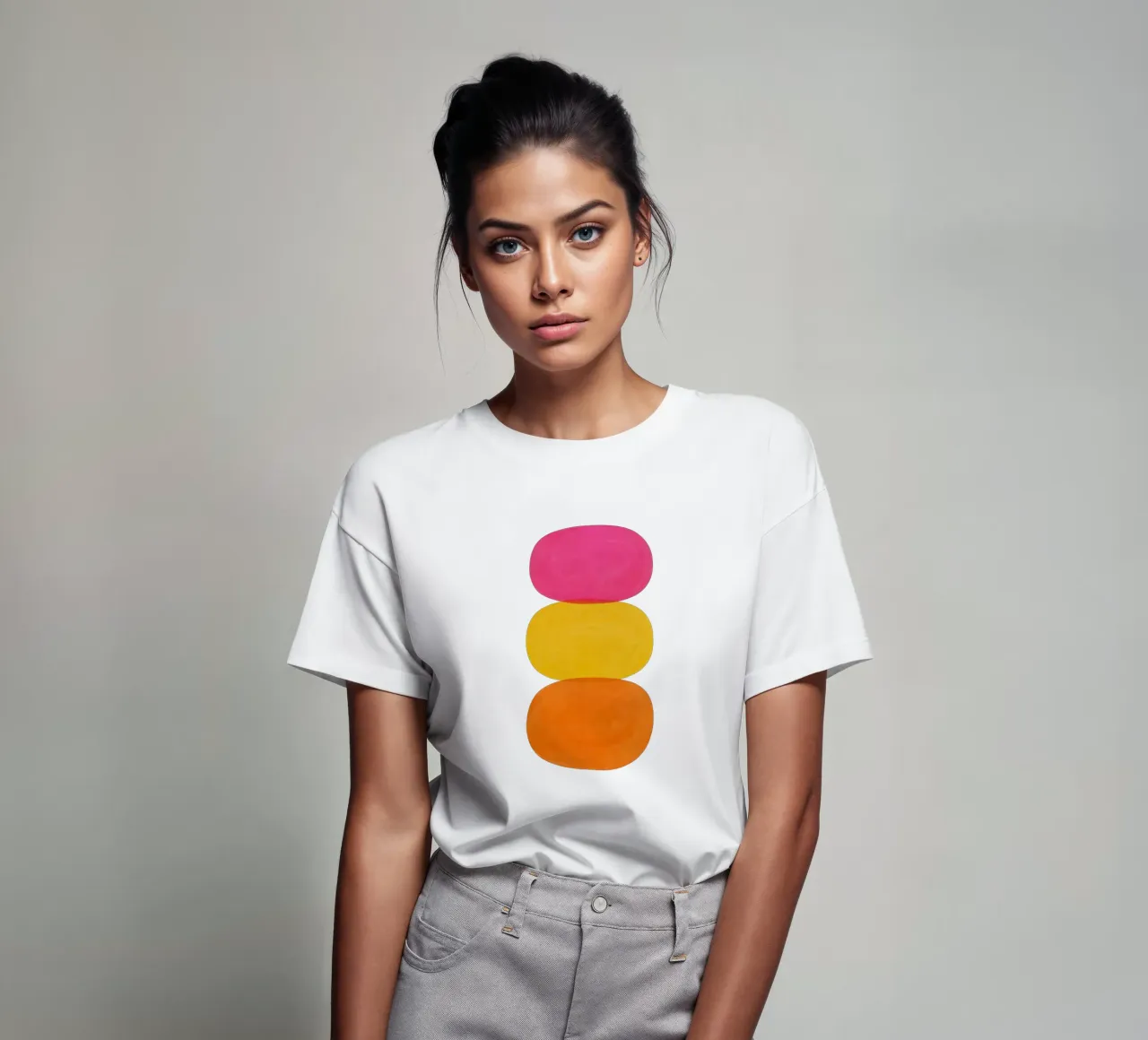 Color Stack - Flow Form Series t-shirt da SMPLE