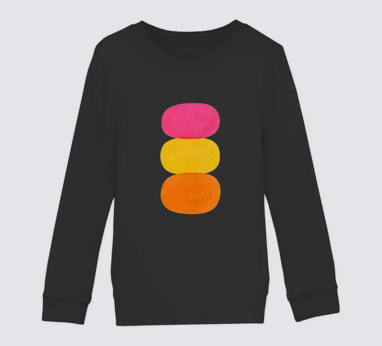 Color Stack - Flow Form Series felpa bambino da SMPLE