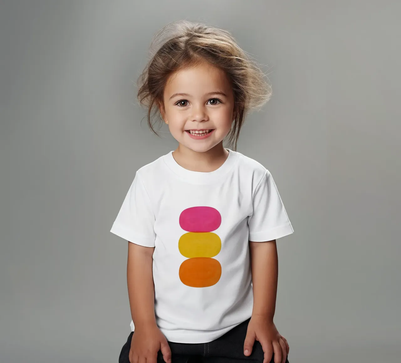 Color Stack - Flow Form Series t-shirt bambini da SMPLE