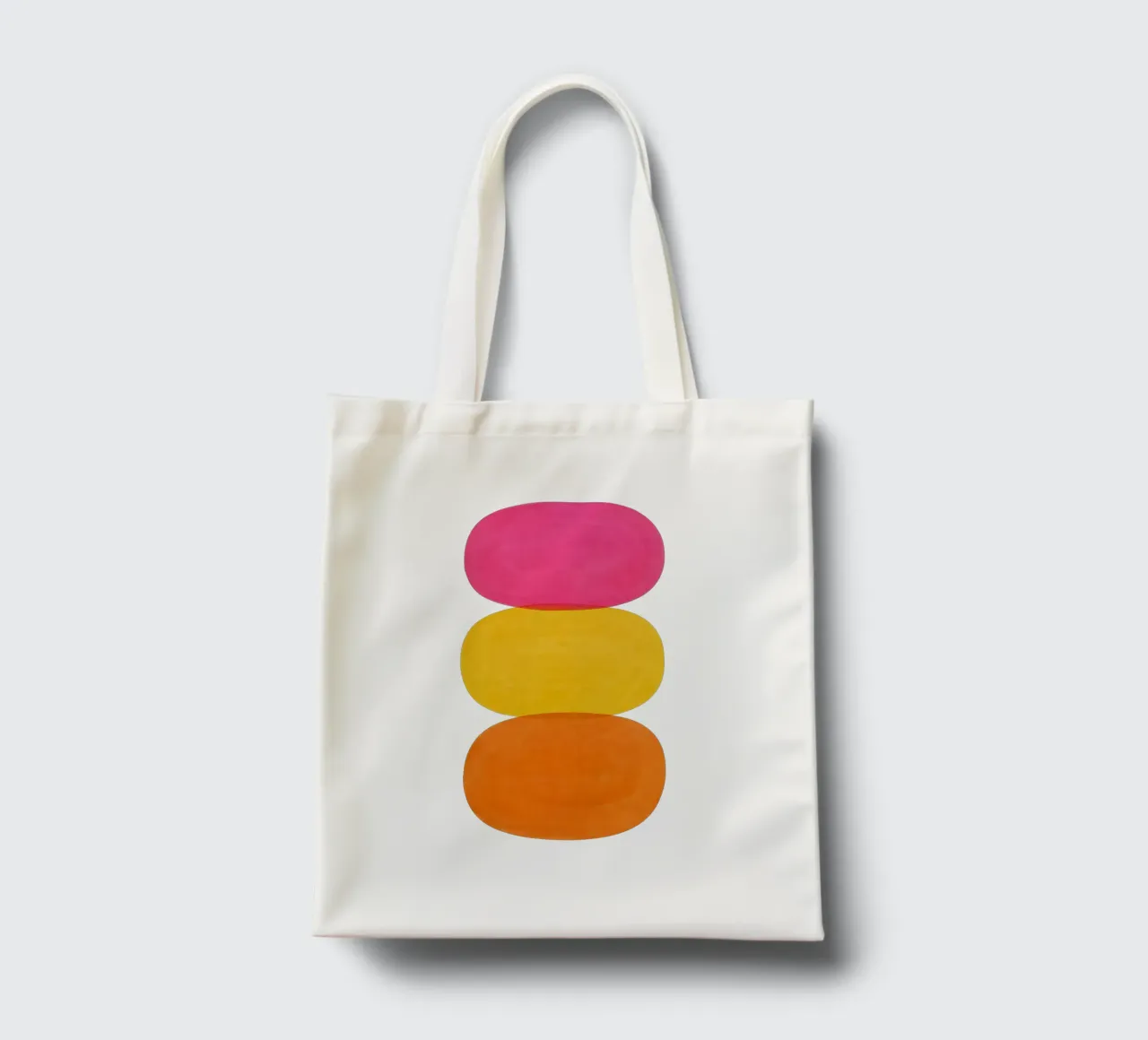 Color Stack - Flow Form Series borsa in juta da SMPLE