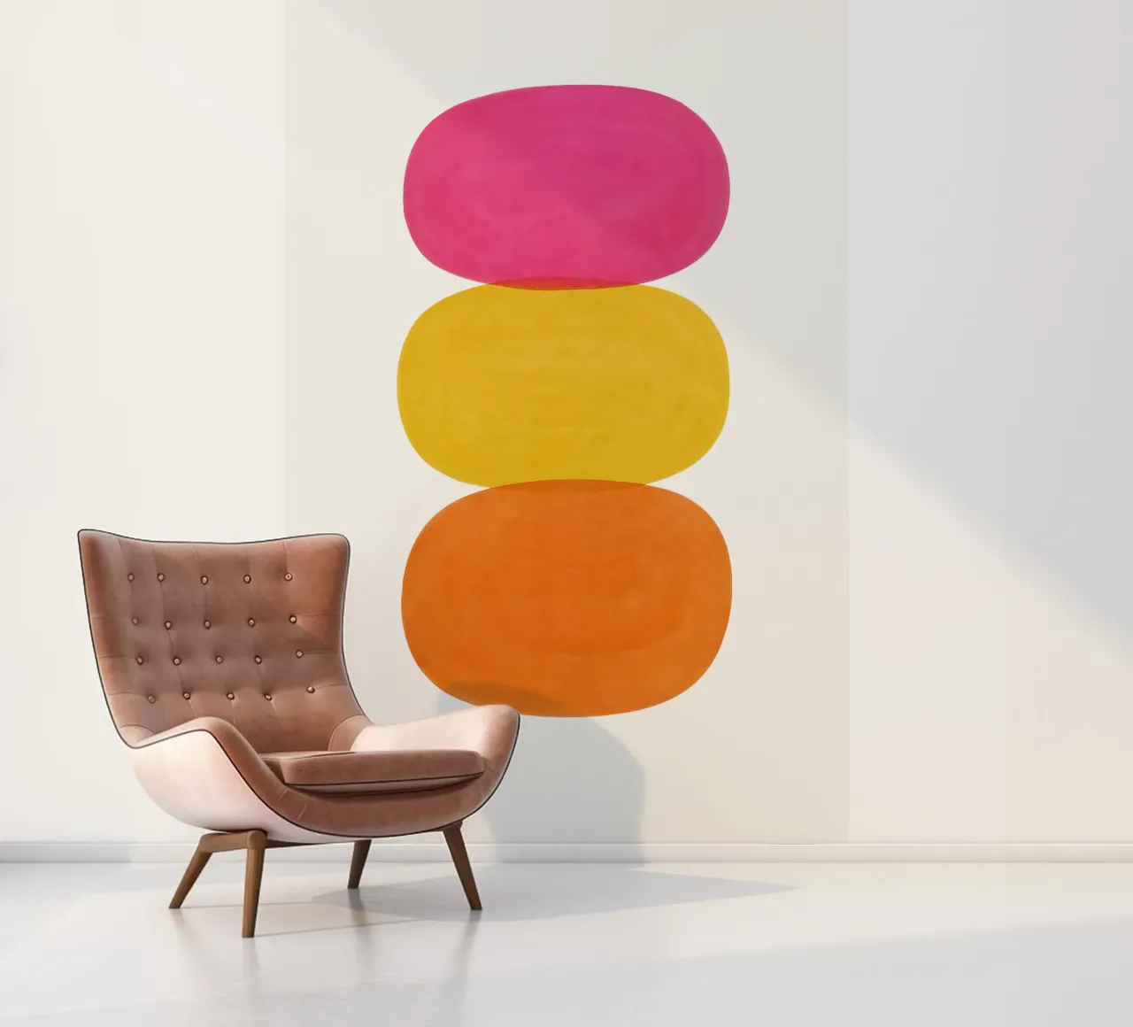 Color Stack - Flow Form Series photo wallpaper by SMPLE