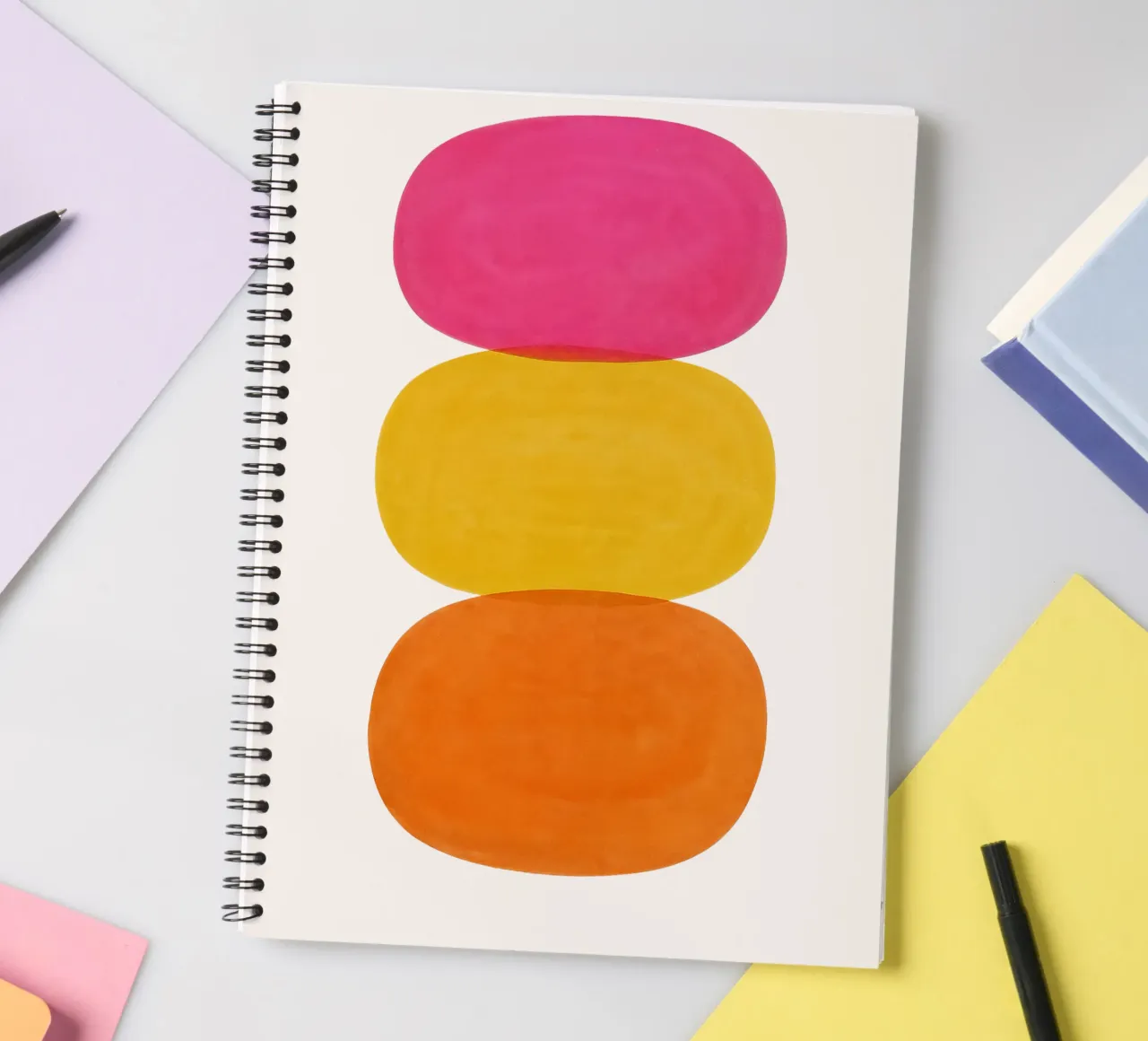 Color Stack - Flow Form Series diario ad anelli da SMPLE