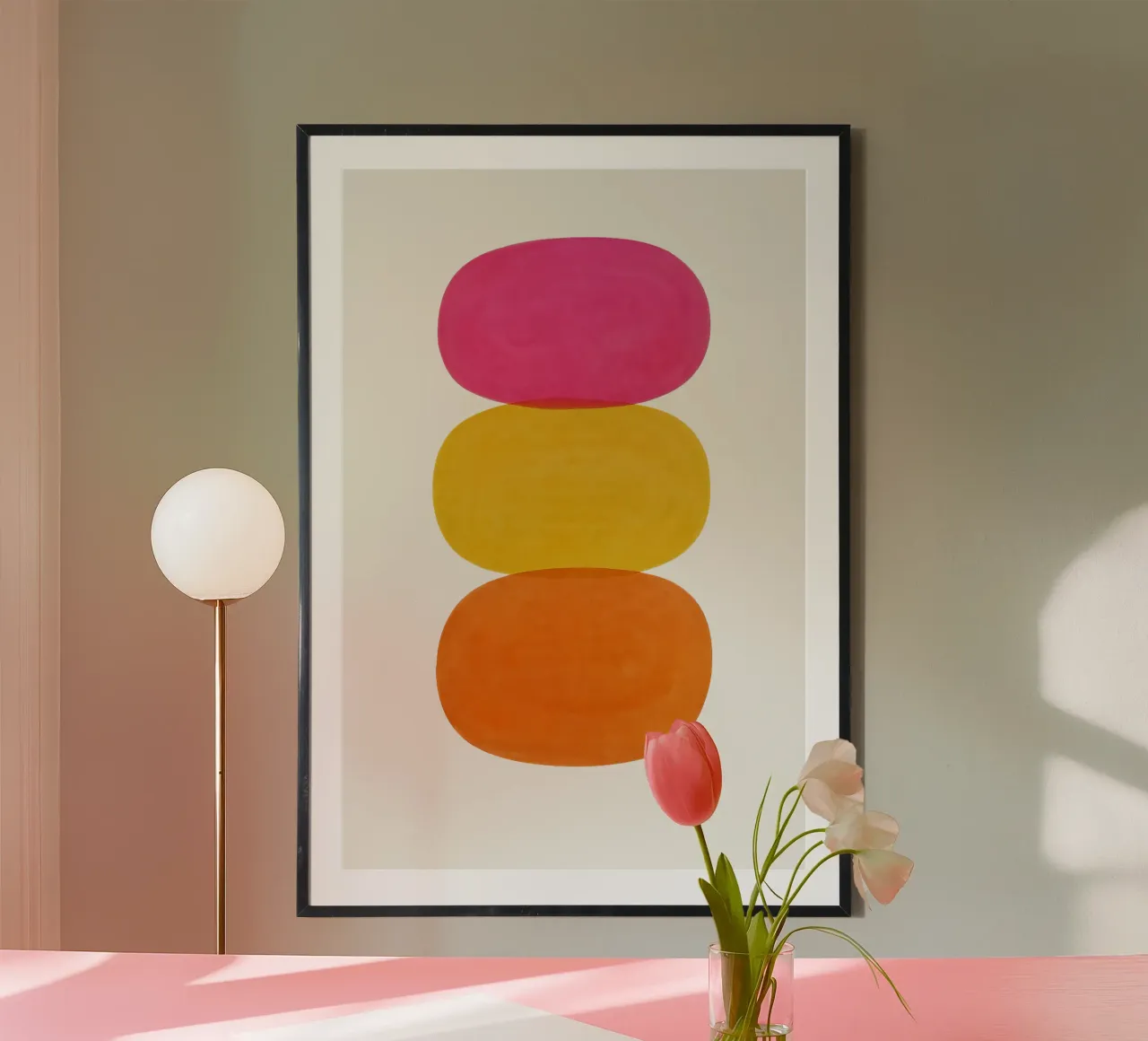 Color Stack - Flow Form Series poster da SMPLE