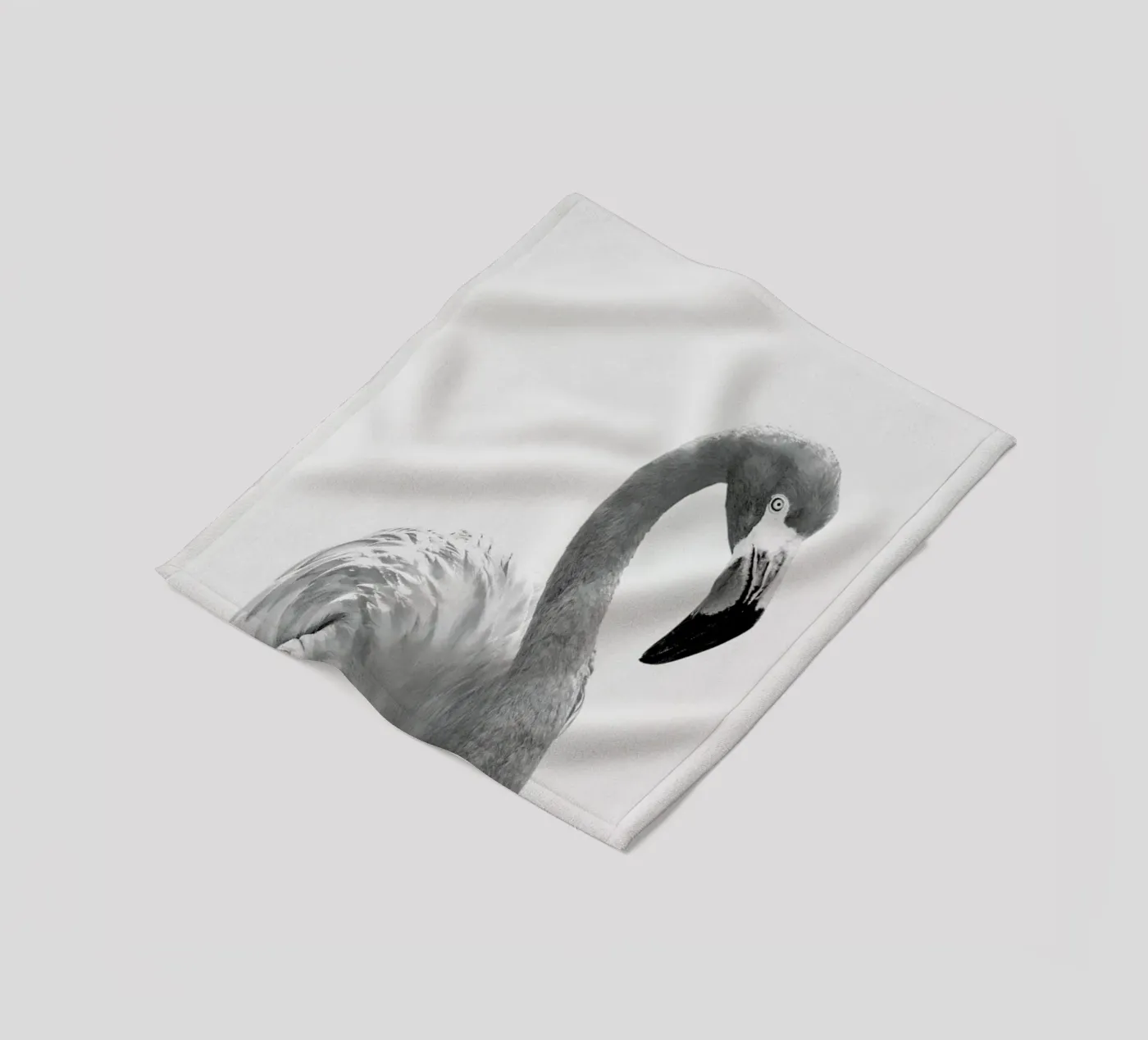 Flamingo Fleecedecke von Paws & Claws