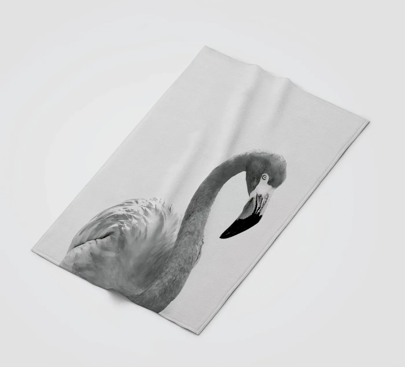 Flamingo fleece blanket by Paws & Claws