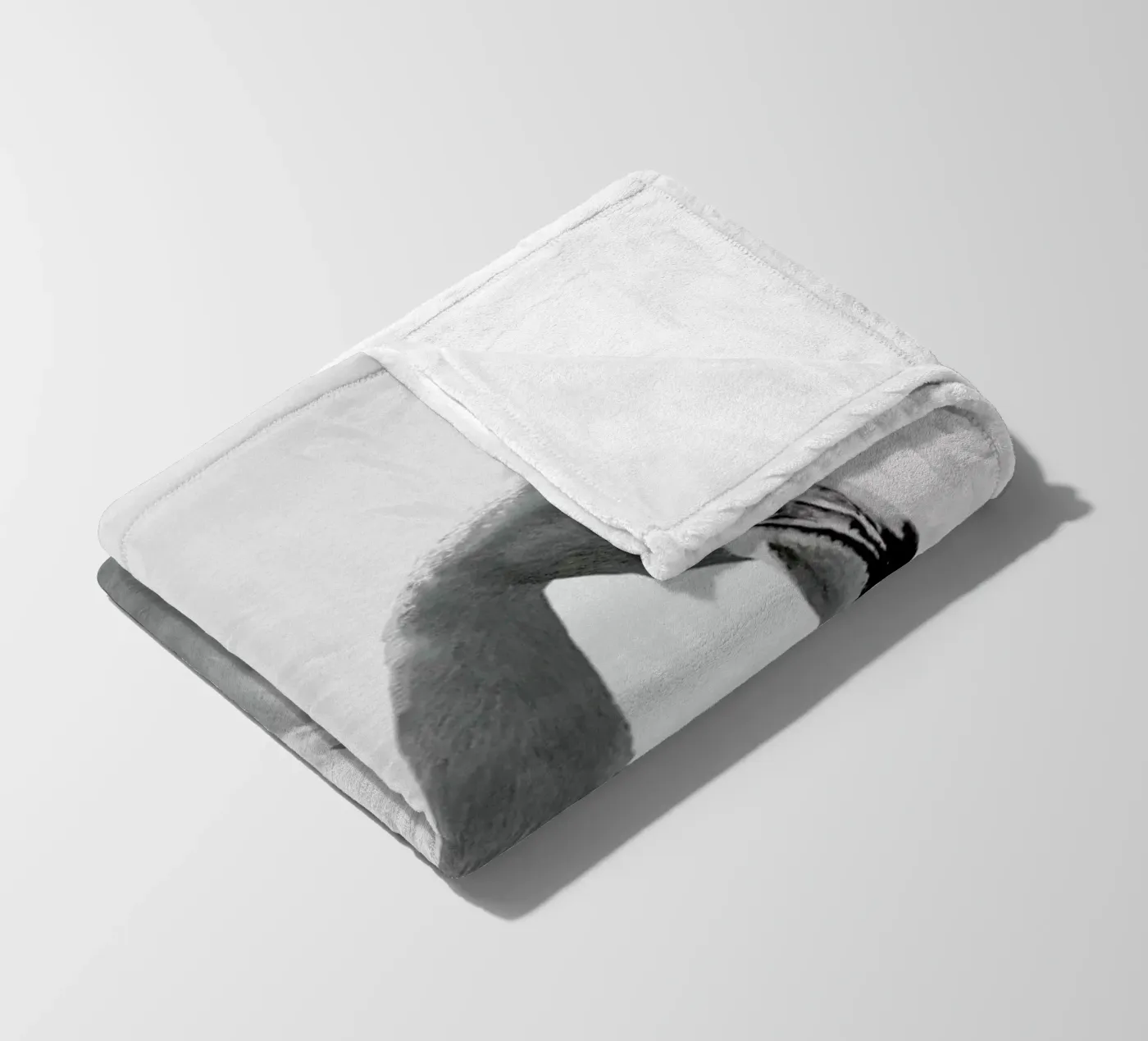 Flamingo fleece blanket by Paws & Claws