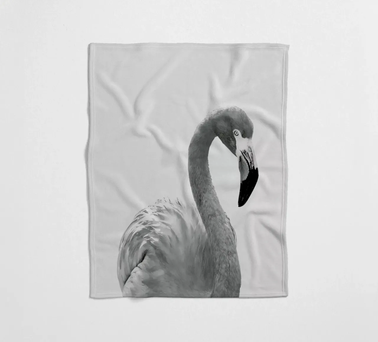 Flamingo Fleecedecke von Paws & Claws
