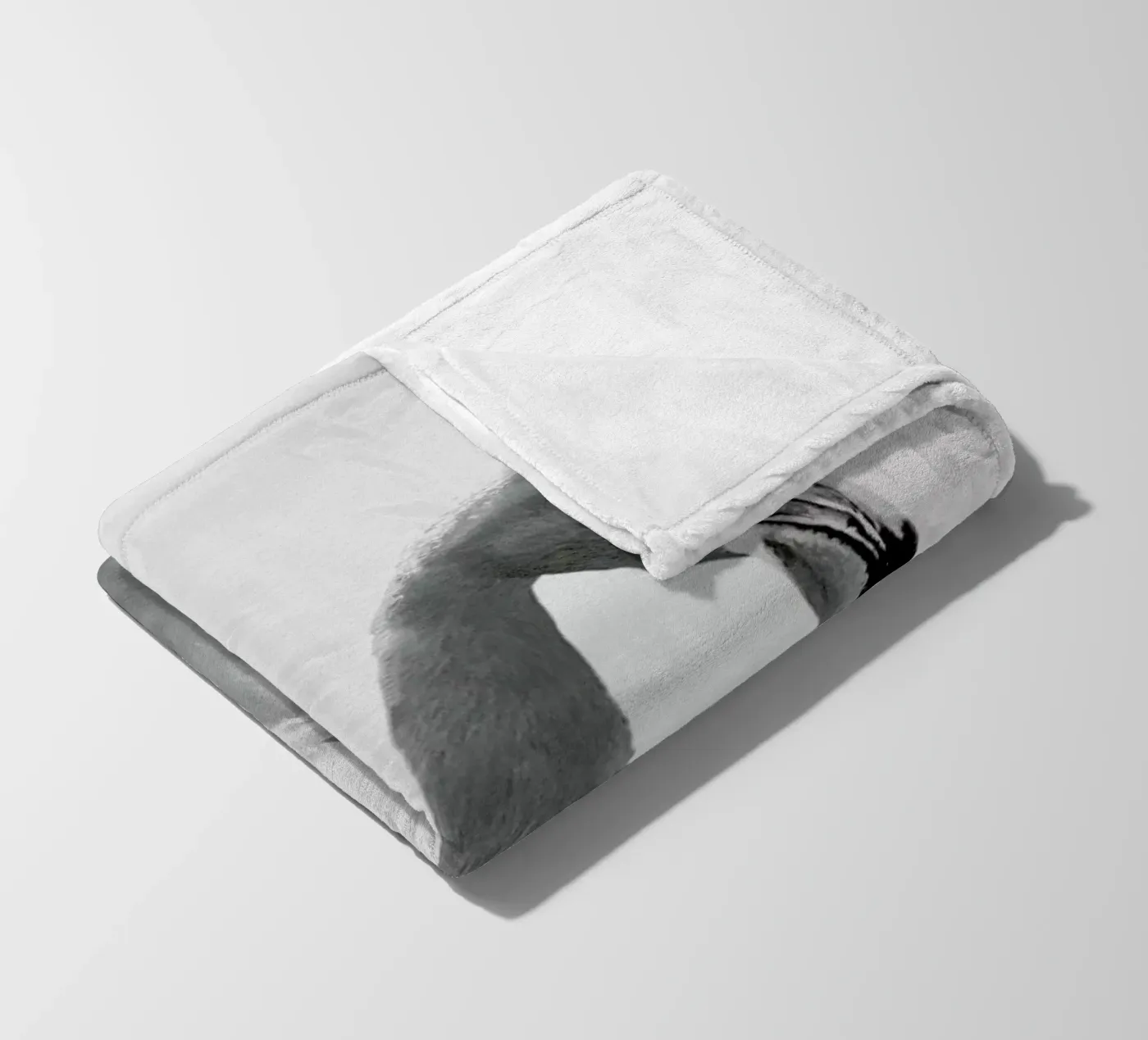 Flamingo fleece blanket by Paws & Claws