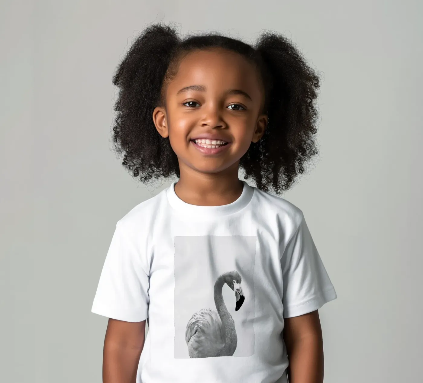 Flamingo kinder t-shirt van Paws & Claws