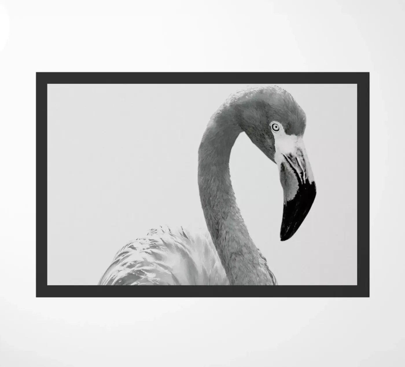 Flamingo Fußmatte von Paws & Claws