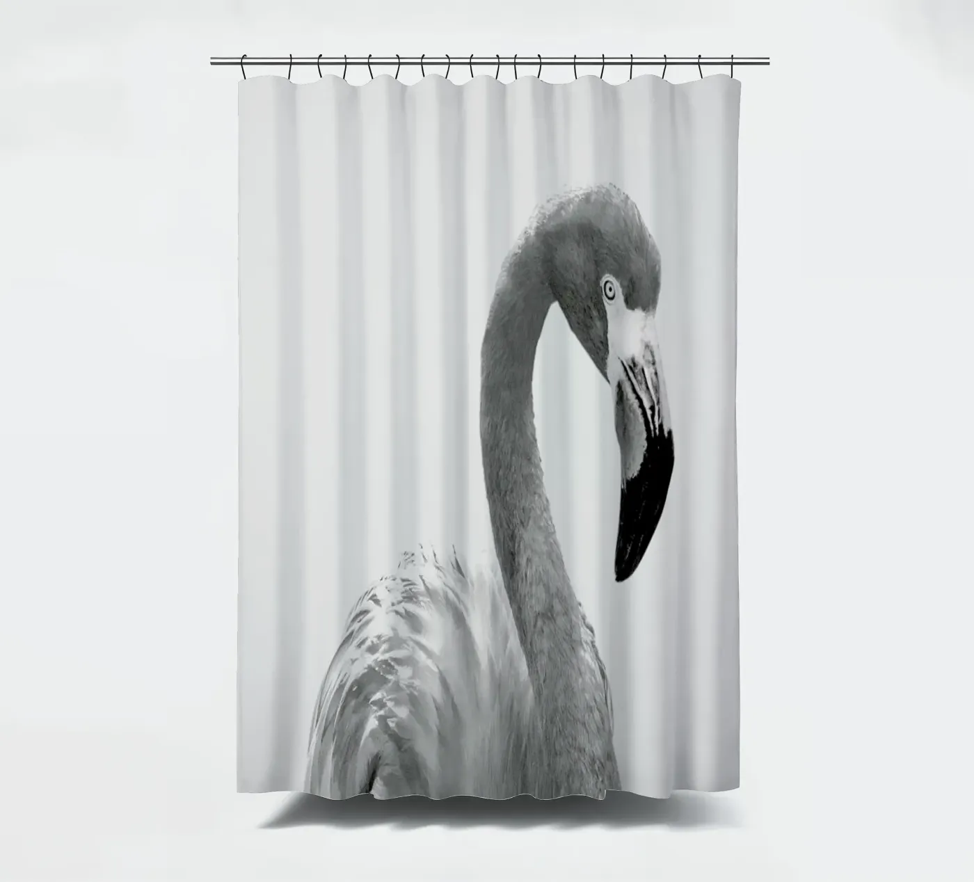 Flamingo Duschvorhang von Paws & Claws