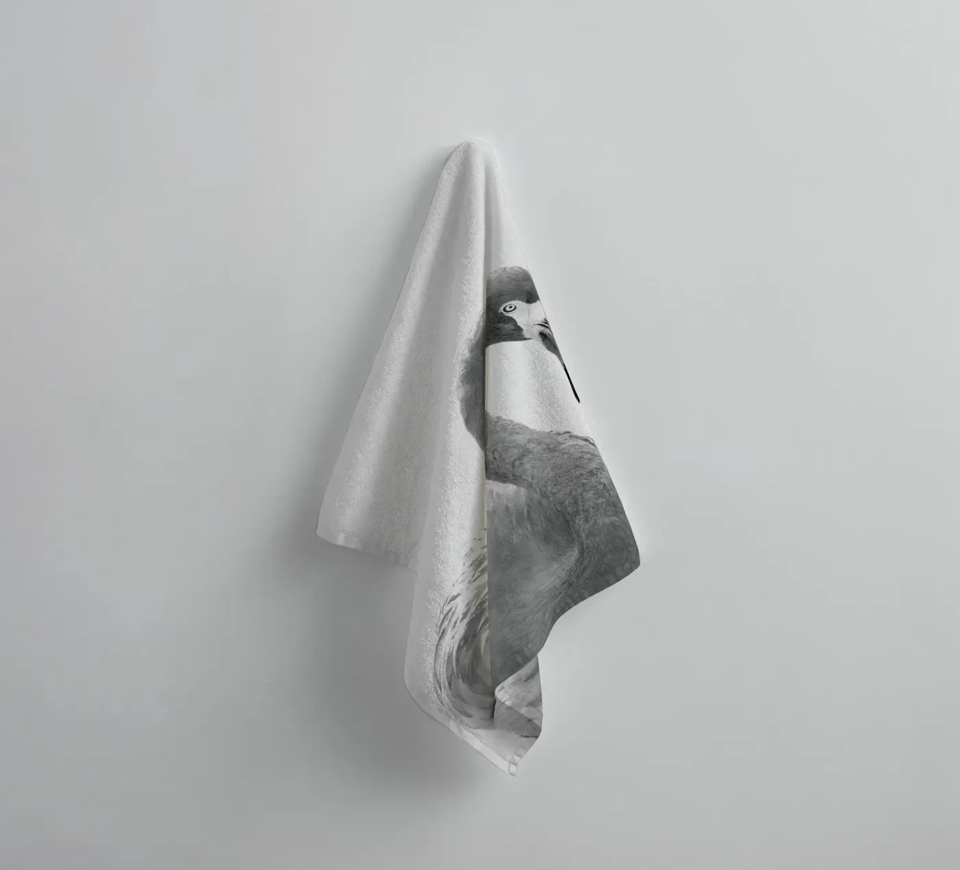 Flamingo towel by Paws & Claws