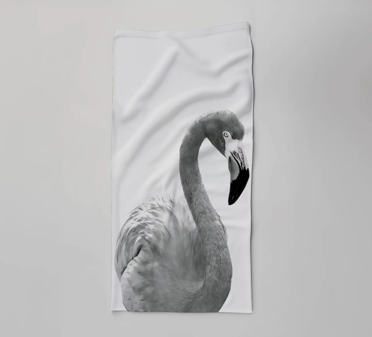 Flamingo towel by Paws & Claws