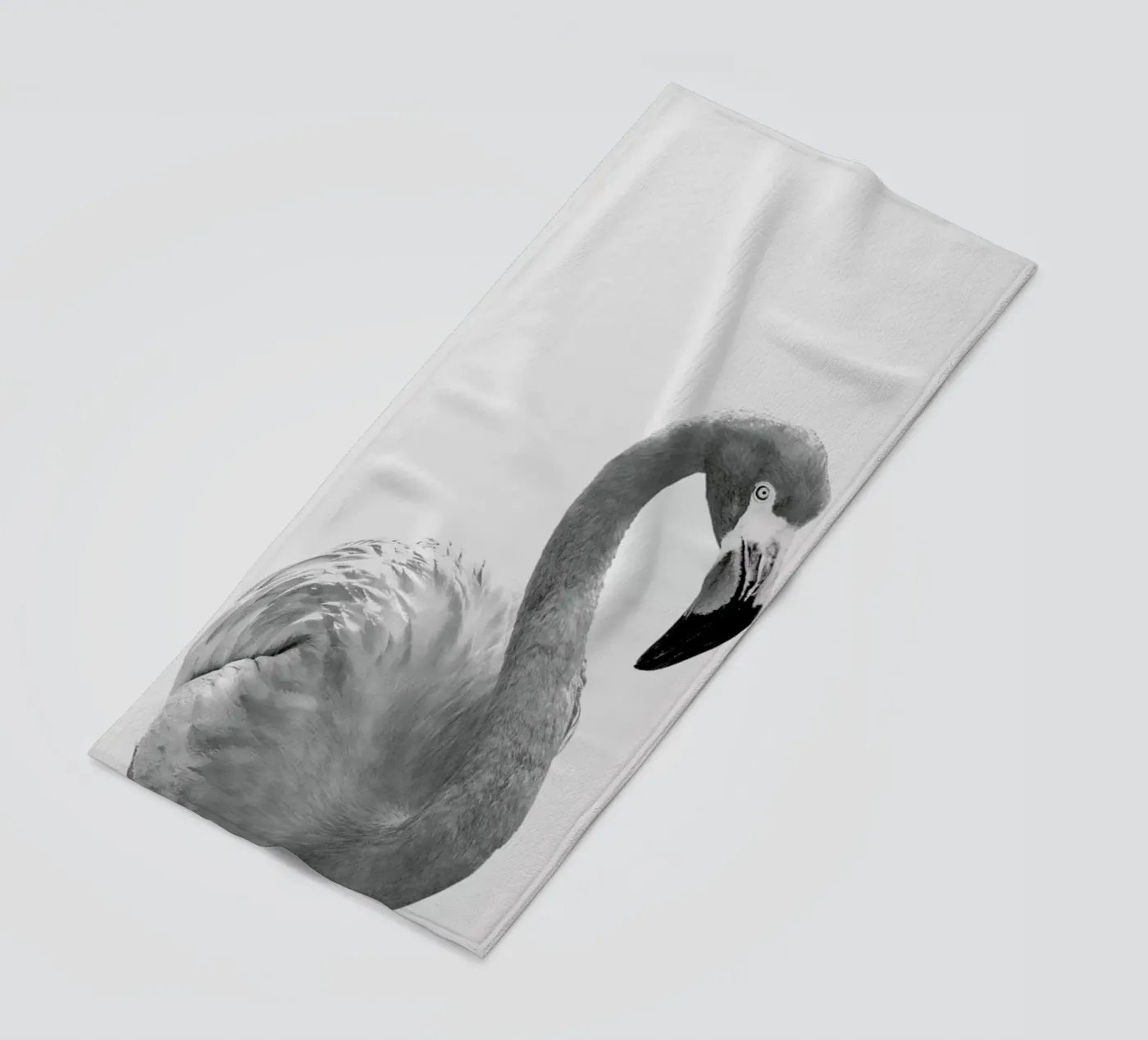 Flamingo serviette de plage de Paws & Claws