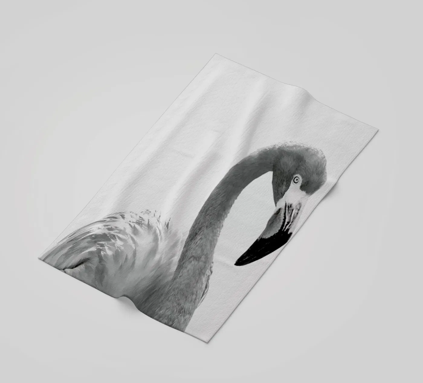 Flamingo serviette de plage de Paws & Claws
