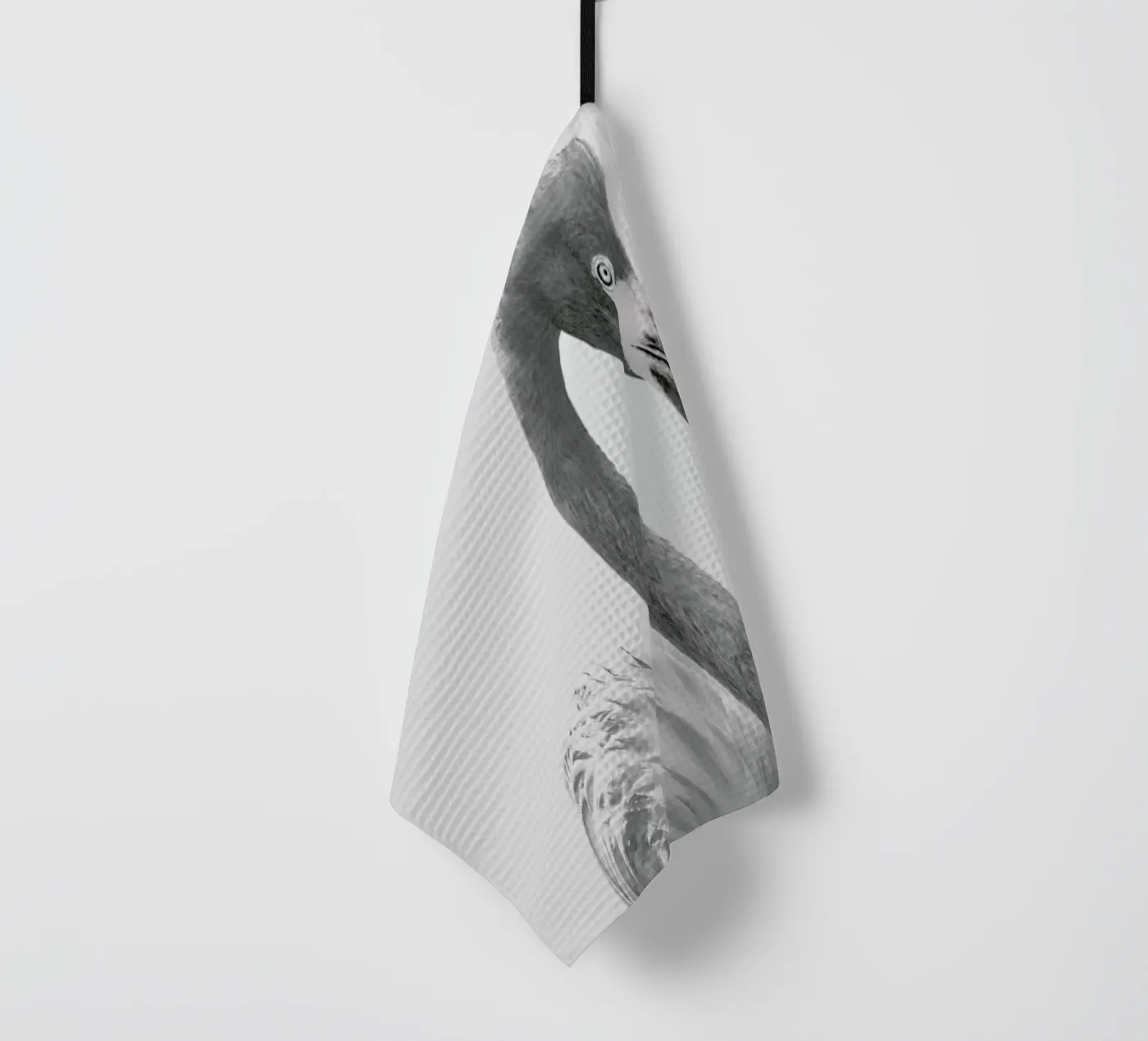 Flamingo tea towel by Paws & Claws