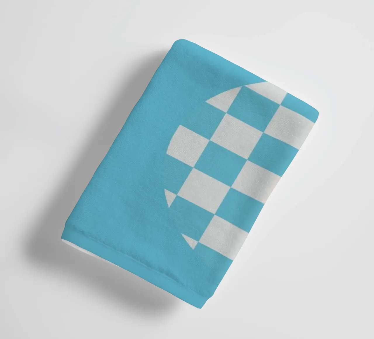 Gedurfde levendige compositie 05 badhanddoek van Little Dean