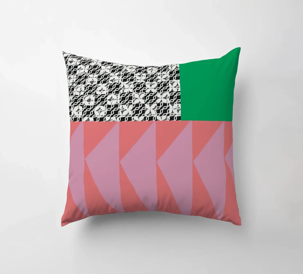 Composition audacieuse et vibrante 06 coussin de Little Dean