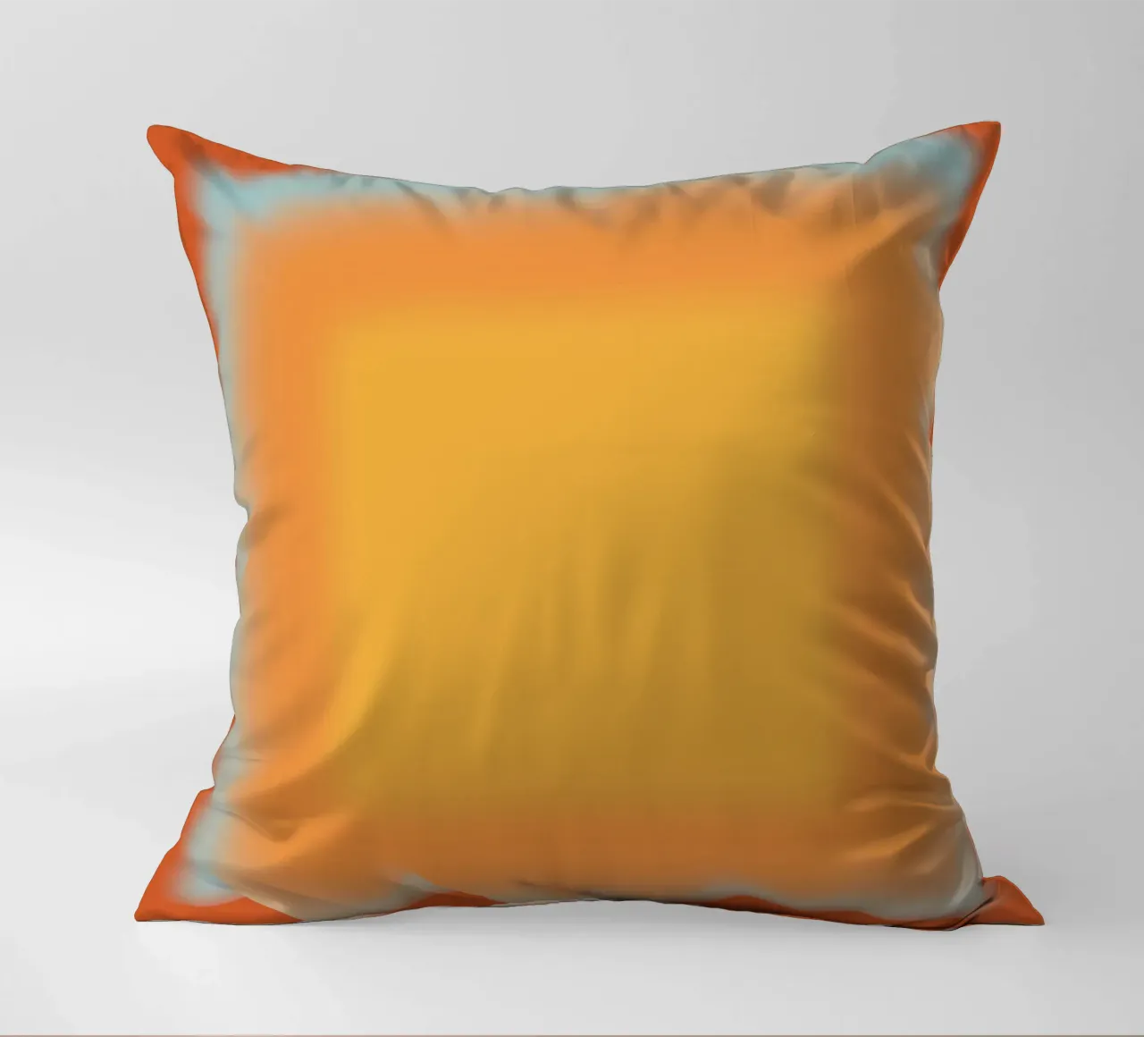 Orange und roter Farbverlauf Kissen von Little Dean