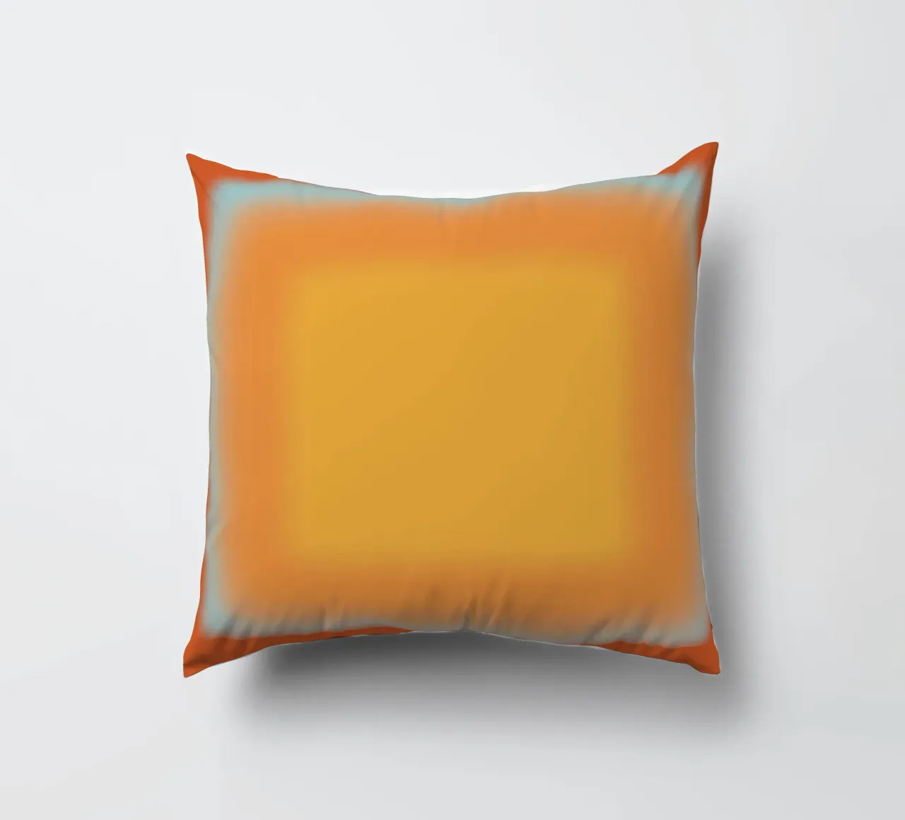 Gradiente arancione e rosso cuscino da Little Dean