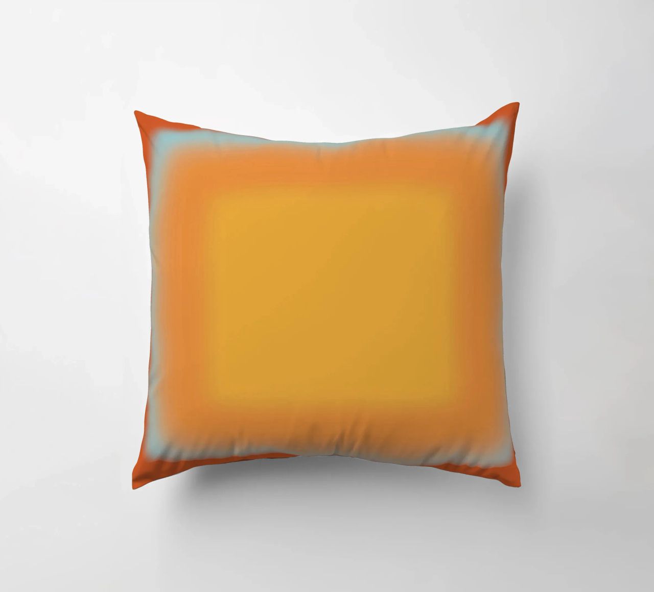 Gradiente arancione e rosso cuscino da Little Dean