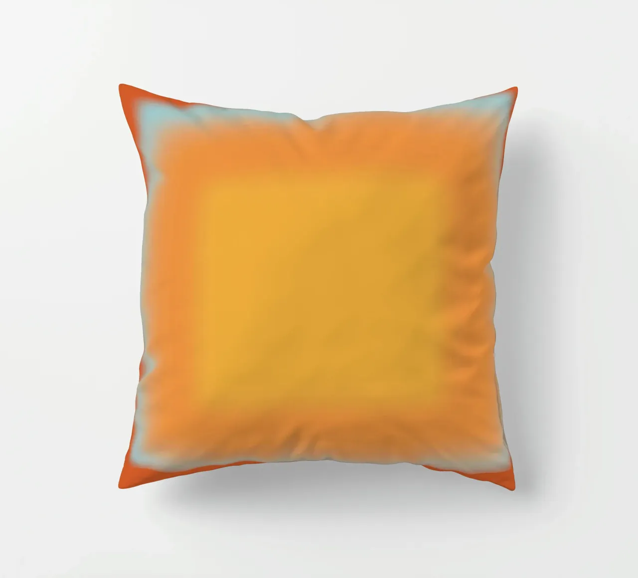 Gradiente arancione e rosso cuscino da Little Dean