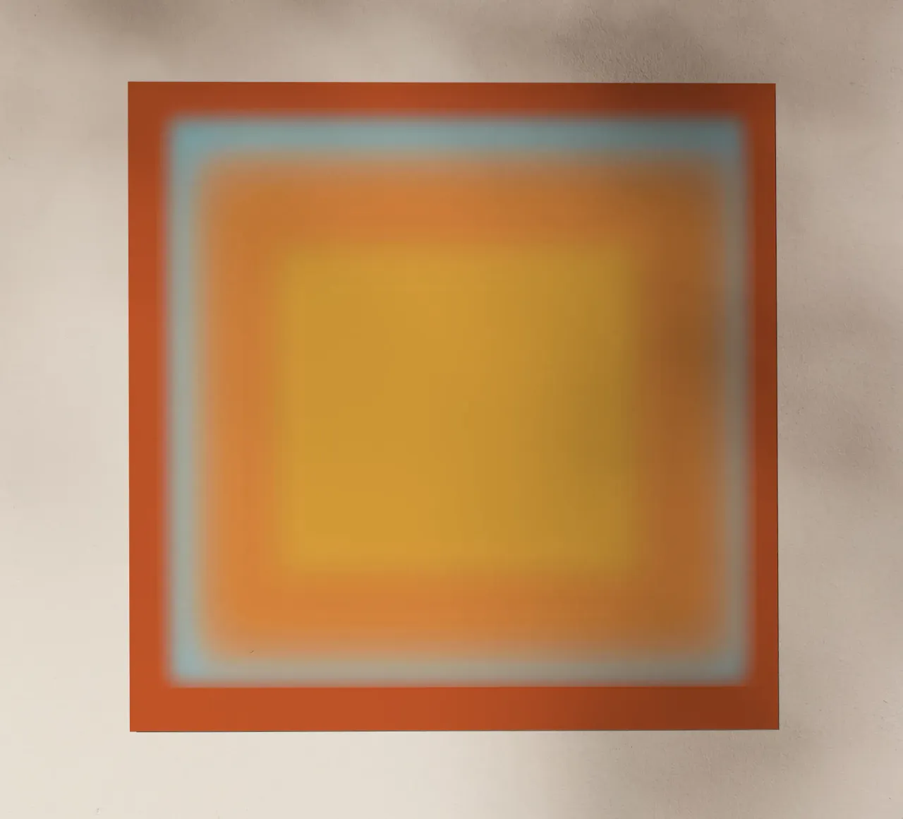 Gradiente arancione e rosso pellicola backlit da Little Dean