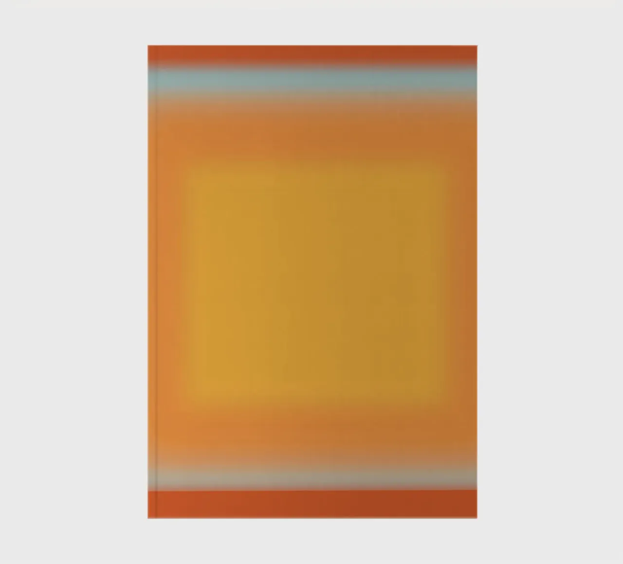 Orange und roter Farbverlauf Notizbuch von Little Dean