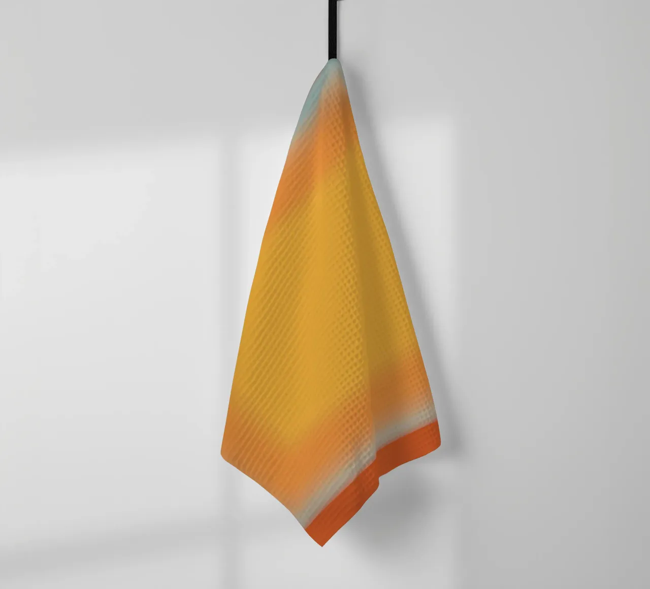 Gradiente arancione e rosso canovaccio da cucina da Little Dean